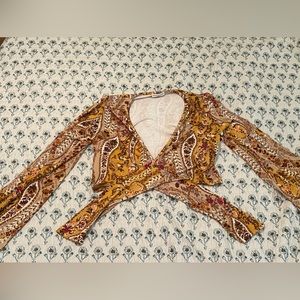 Earthbound tie top | never worn